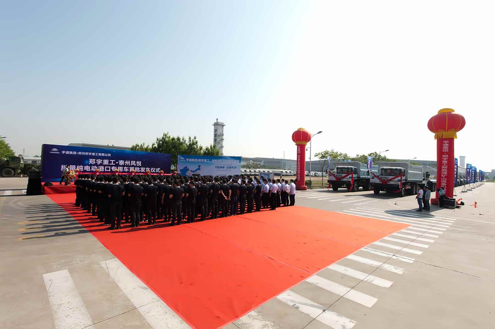 首批|尊龙凯时矿用车正式迈向新能源，实现批量交付！